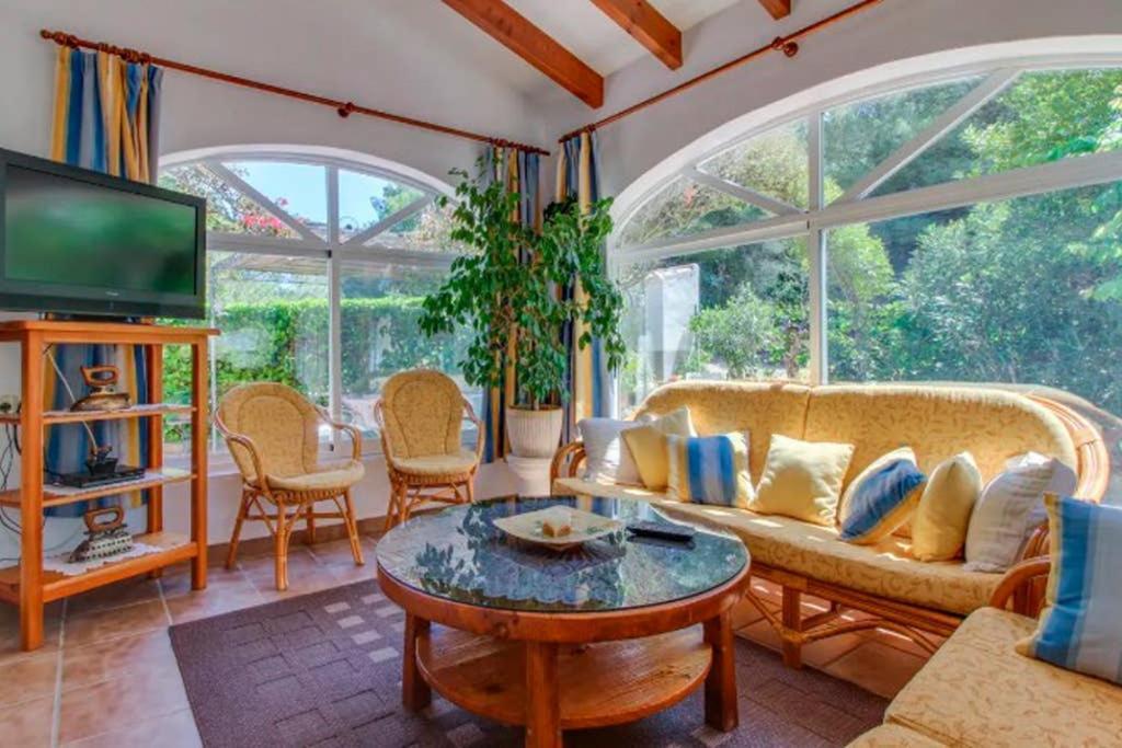 Villa Paradise Private Pool And Garden In A Natural Park For 9 Jávea Exterior foto