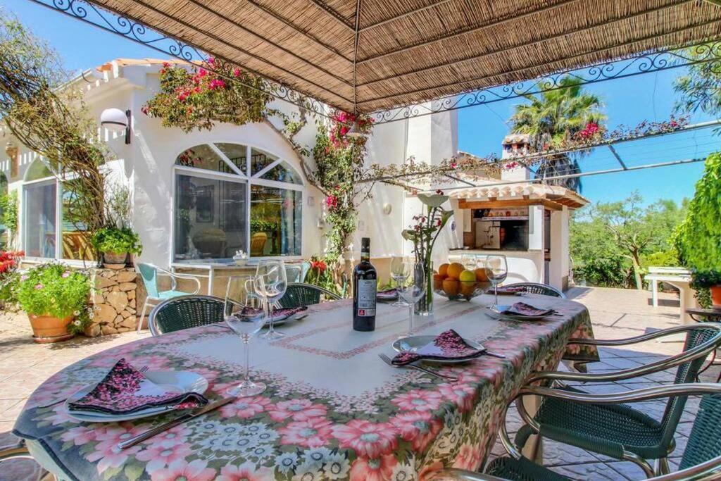 Villa Paradise Private Pool And Garden In A Natural Park For 9 Jávea Exterior foto